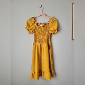 Monteau Swiss Dot Dress